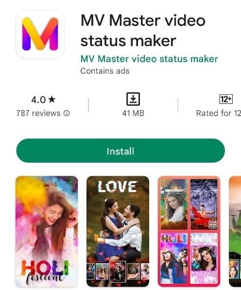 Mv Master – Status Banane Ka App Download