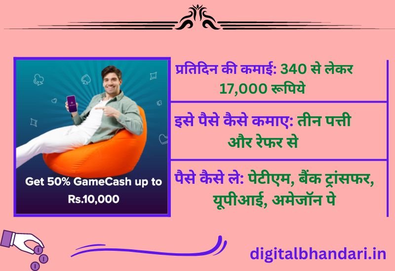 Rummy Time App – Teen Patti Real Cash Game Paytm Cash